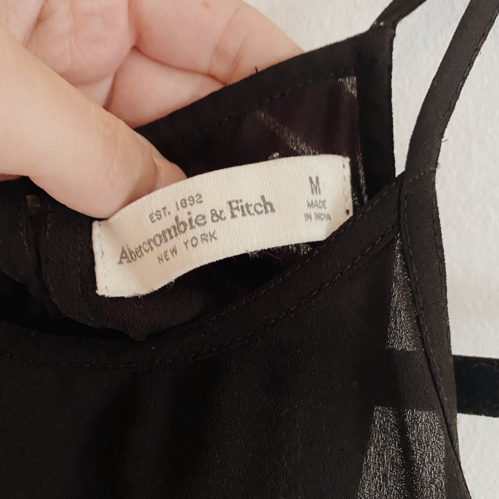 Amercrombie & Fitch Sheer High-Neck Tank - Picture 4 of 4